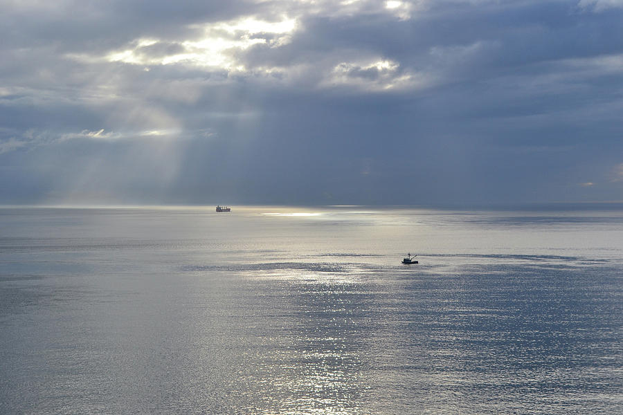 Salish Sea Vessels Photograph by Charles Willyard - Fine Art America