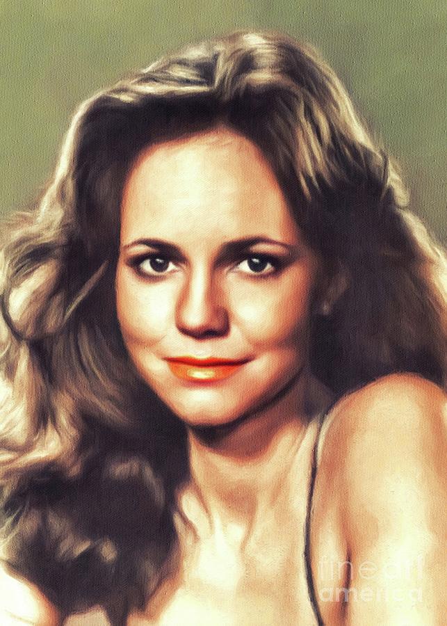 Vintage Painting - Sally Field, Hollywood Legend by Esoterica Art Agency