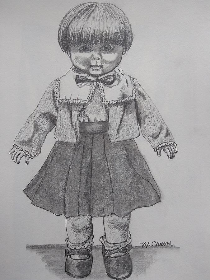 Sally Drawing by Margaret Crusoe