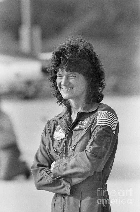 Sally Ride, First Us Woman Astronaut Photograph by Bettmann