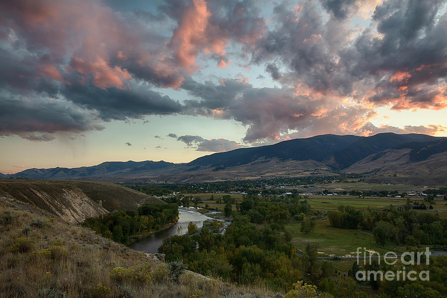 Salmon Clouds Photograph by Idaho Scenic Images Linda Lantzy