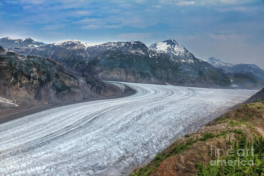 Canada Photograph - Salmon Glacier by Robert Bales Canada Photograph - Salmon Glacier by Robert Bales