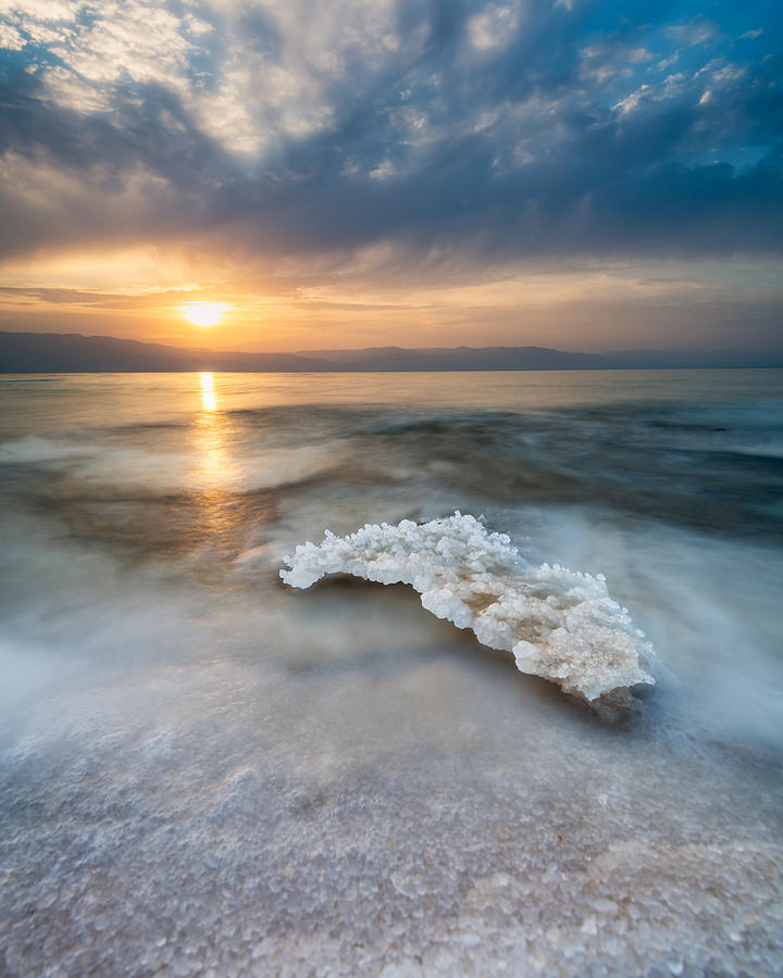 Salt Crystal Photograph by Amir Ehrlich
