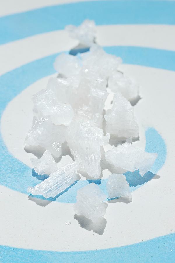 Crystal Photograph - Salt Crystals by Petr Gross