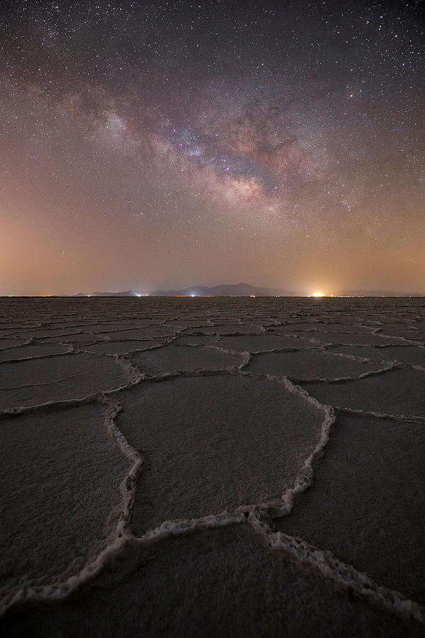 Salt Desert Photograph by Morteza Salehi