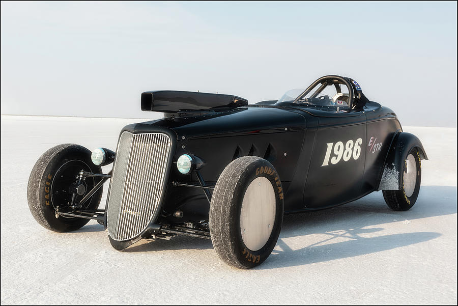 Salt Flats - Roadster #1986 Photograph by Andy Romanoff