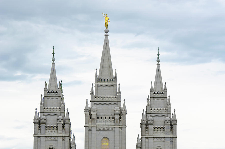 Salt Lake City Temple Photograph by Meshaphoto