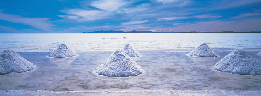 Salt Pan, Salar De Uyuni, Potosi Photograph by Peter Adams