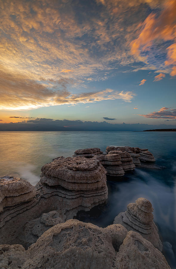 Salt Pillars Photograph by Alon Lubrani - Fine Art America