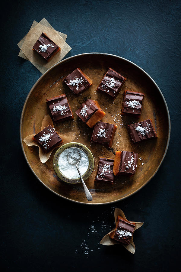 Salted Chocolate Caramel Photograph by The Food Union