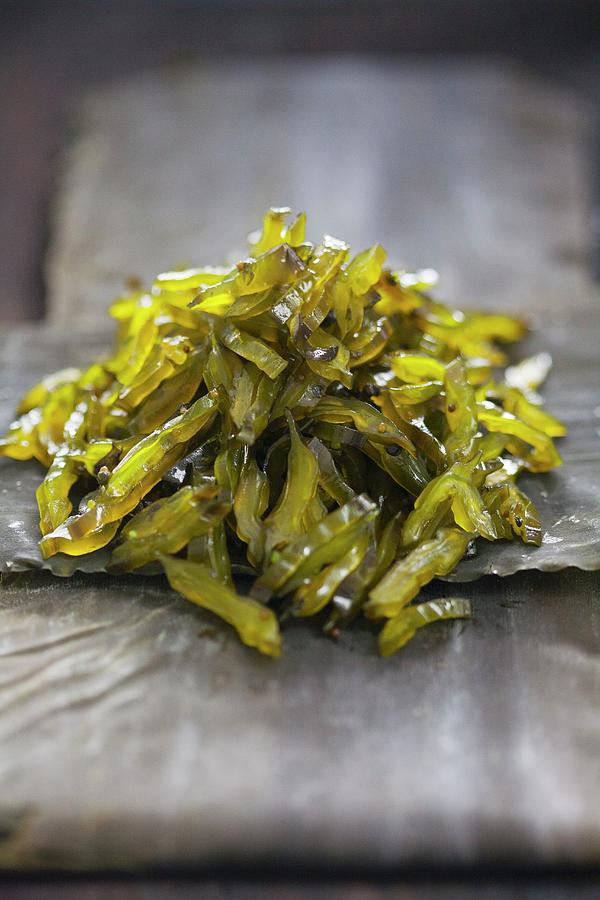 Salted Seaweed Photograph by Martina Schindler