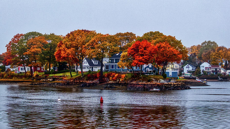 Salters Point, Autumn Photograph by Scott Hufford