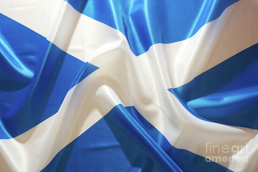 Saltire Flag Of Scotland Photograph by Themoog