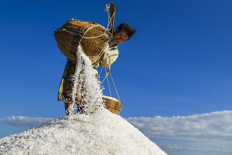 Saltworks Photograph by Nghia Nguyen Huu