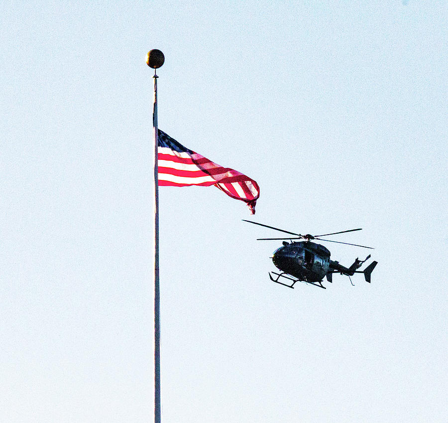 Salute to our Helicopter Pilots Photograph by William E Rogers Pixels