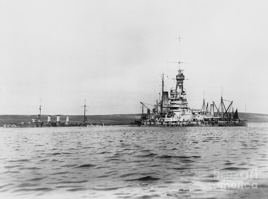 Salvaging The German Fleet Photograph by Bettmann