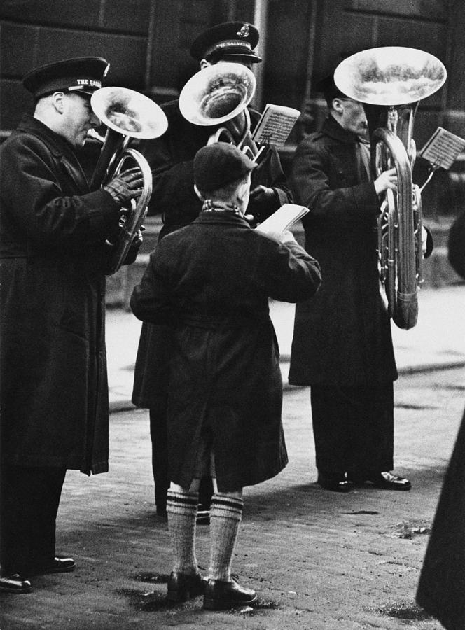 Salvation Army Band Photograph by Erich Auerbach