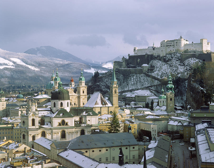 Salzburg, Austria Photograph by Walter Bibikow