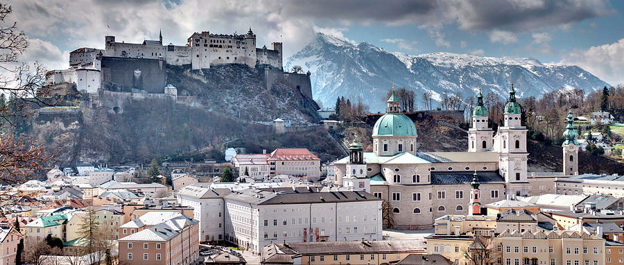 Salzburg Castle And Dom Photograph by Kai Oyang