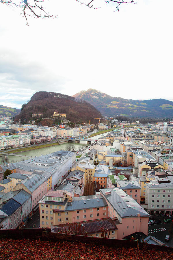 Salzburg Rooftops And Mountain Range Photograph by Cultura Exclusive/jesper Mattias