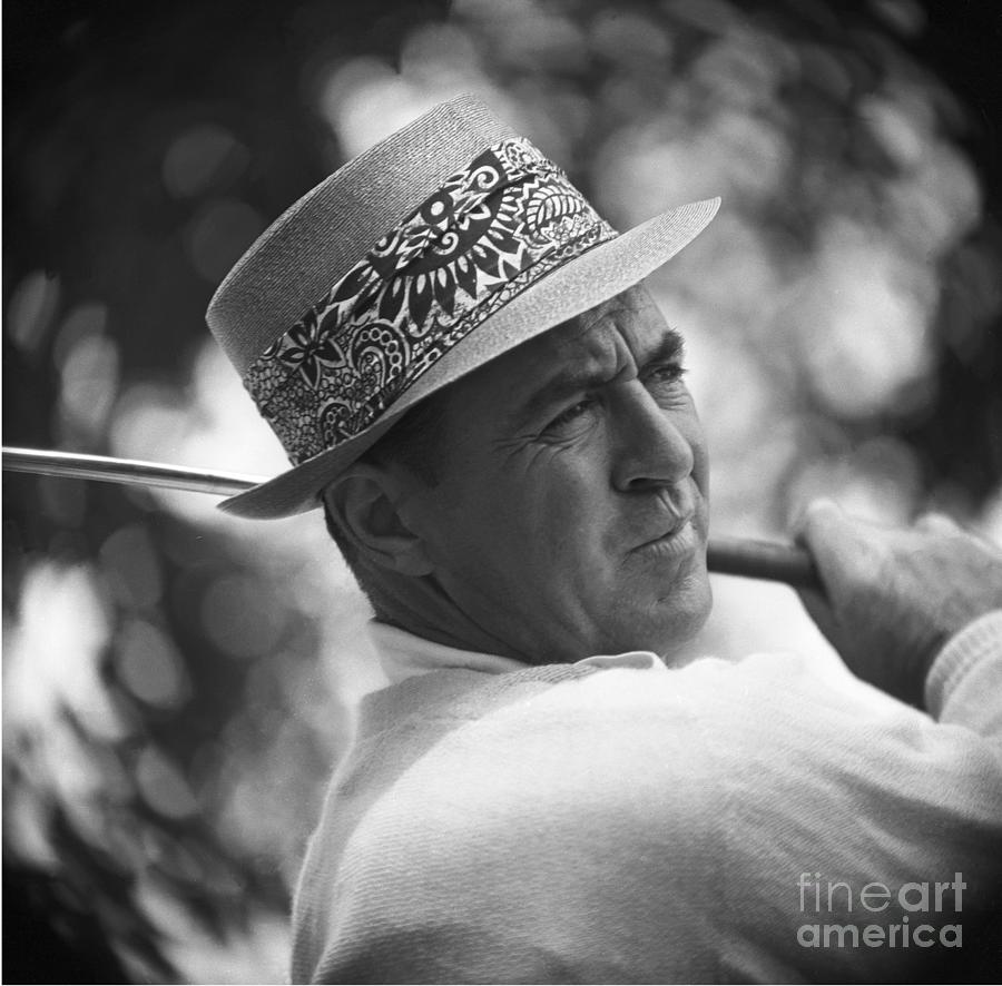 Sam Snead Playing Golf Photograph by Bettmann