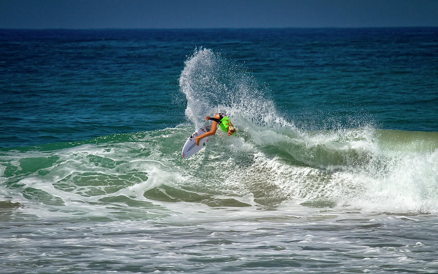 Samantha Sibley Surfer Girl Photograph by Waterdancer