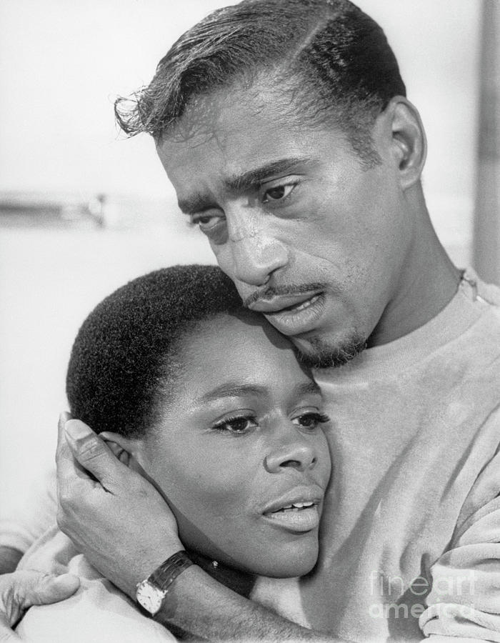 Sammy Davis And Cicely Tyson In Film Photograph by Bettmann