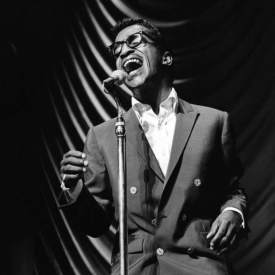 Sammy Davis Jr. Singing Passionately Photograph by Globe Photos | Fine ...