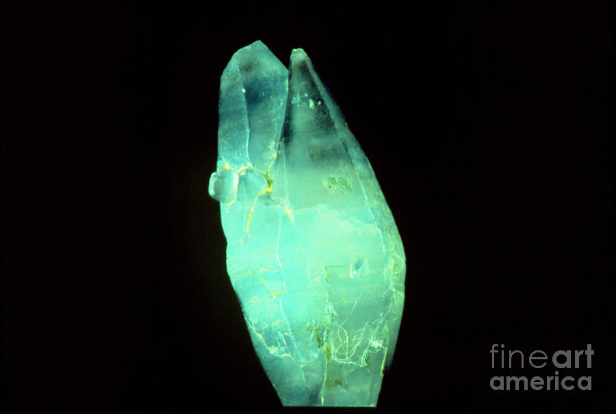 Sample Of Sapphire Photograph by Arnold Fisher/science Photo Library