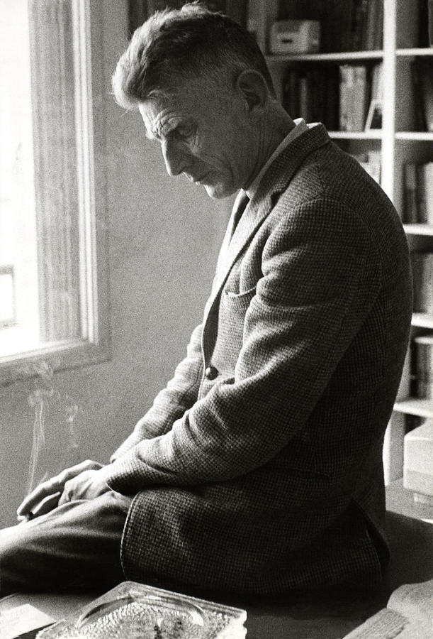 Samuel Beckett Photograph by Gisele Freund