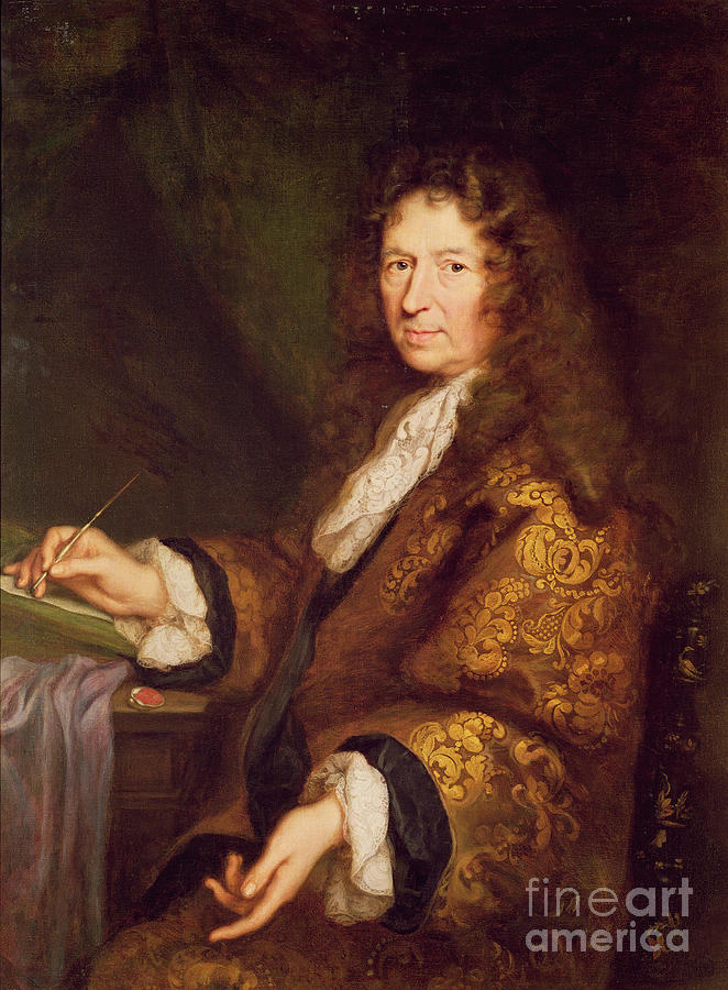 Samuel Bernard Painting by Louis Ferdinand Elle