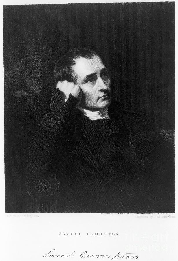 Samuel Crompton, English Inventor Drawing by Print Collector