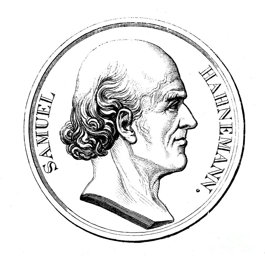 Samuel Hahnemann, German Physician Drawing by Print Collector