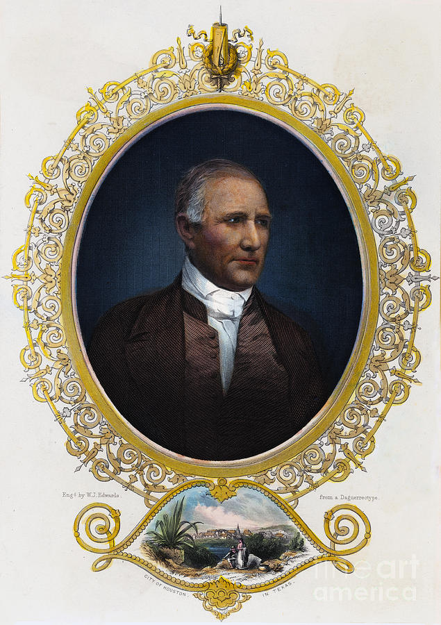 Samuel Houston Photograph by Bettmann Pixels