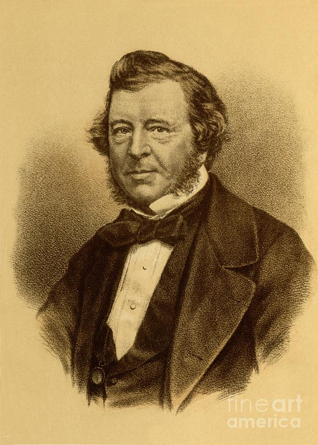 Samuel Lover Drawing by Print Collector