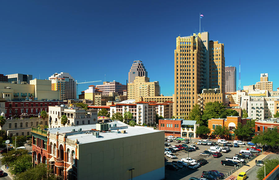 San Antonio Downtown View Photograph by Davel5957