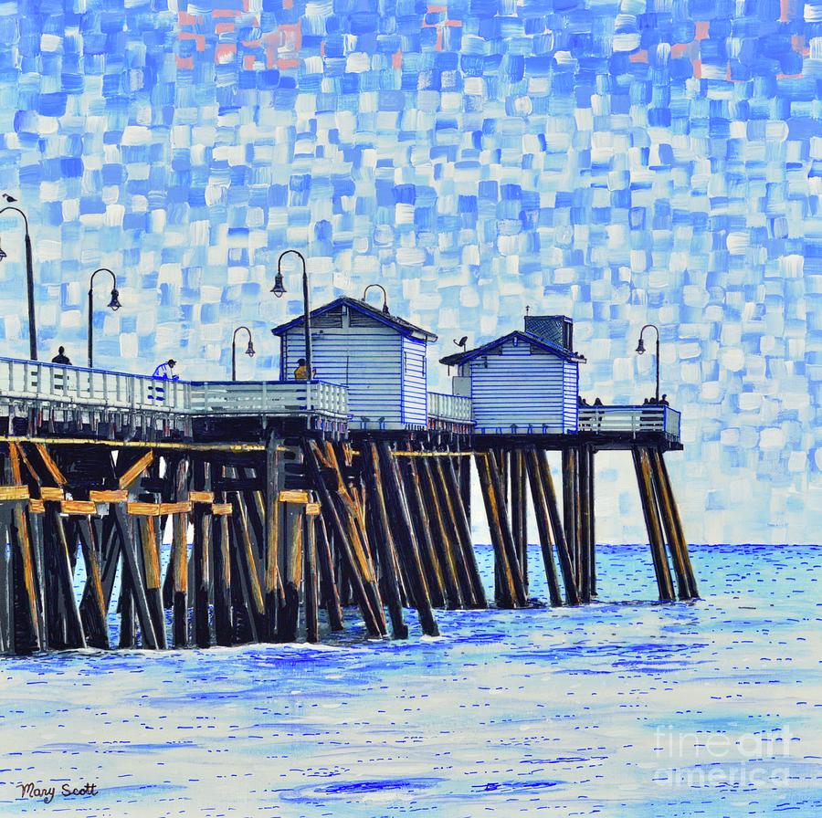 San Clemente, CA Painting by Mary Scott