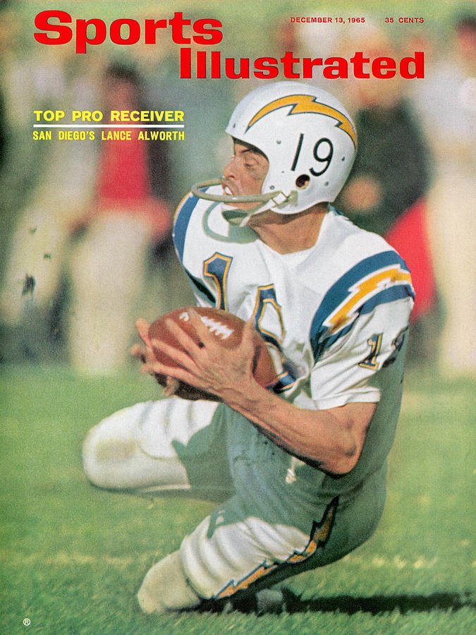 San Diego Chargers Lance Alworth... Sports Illustrated Cover Photograph by Sports Illustrated