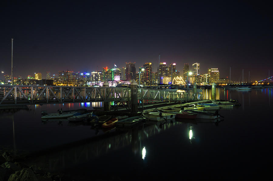 San Diego from the Dock by Richard A Brown San Diego from the Dock by Richard A Brown