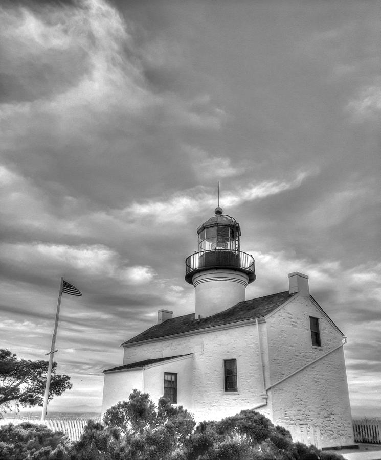 San Diego Lighthouse Photograph by Bill Hamilton