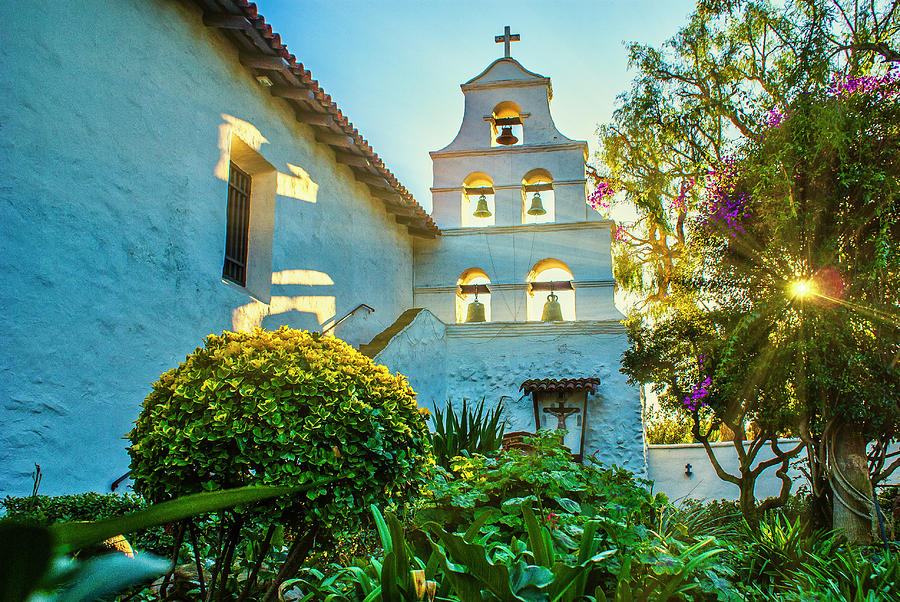 San Diego Mission 1 Photograph by Donald Pash
