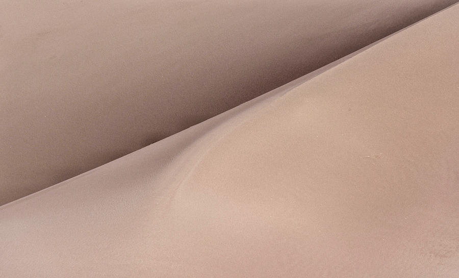 San Dunes Abstract 1 Photograph by Rand Ningali