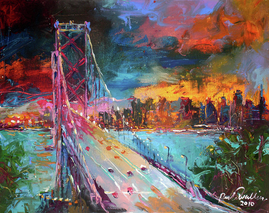 San Francisco Painting - San Fran by Richard Wallich