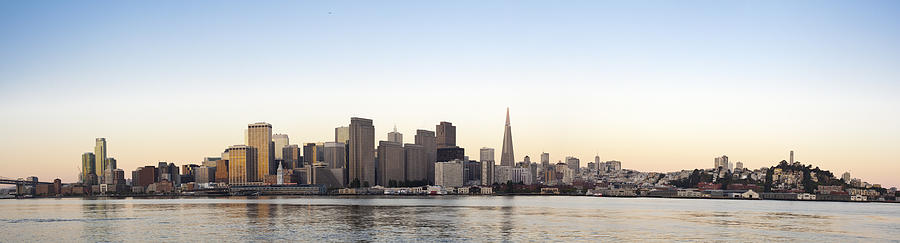 San Francisco At Sunrise Photograph by Samvaltenbergs