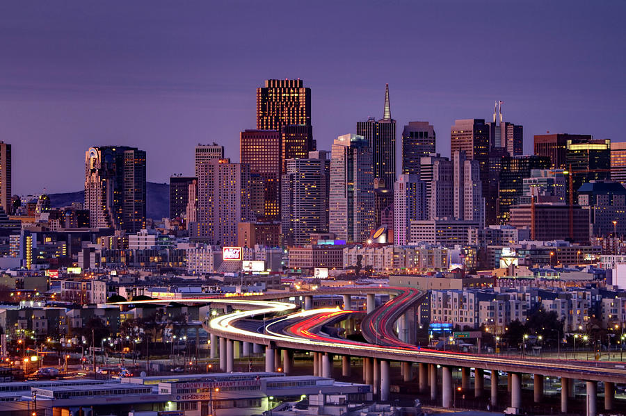 San Francisco Back Skyline by © Www.stefanbock.de