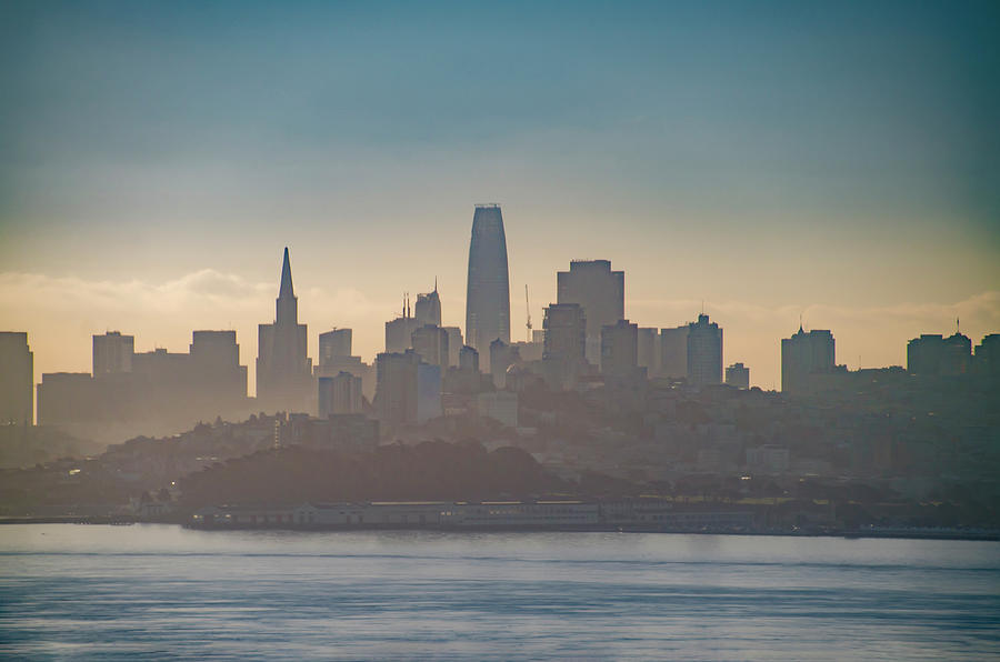 San Francisco California Cityscape Photograph by Bill Cannon