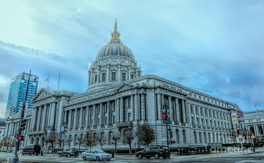 San Francisco City Hall Photograph by Chuck Kuhn