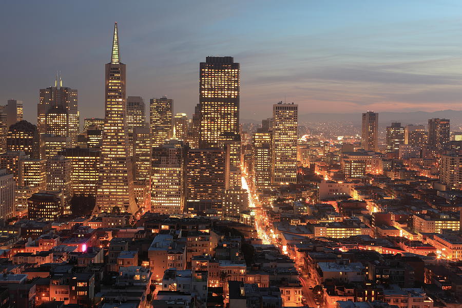 San Francisco City View Photograph by Fuminana