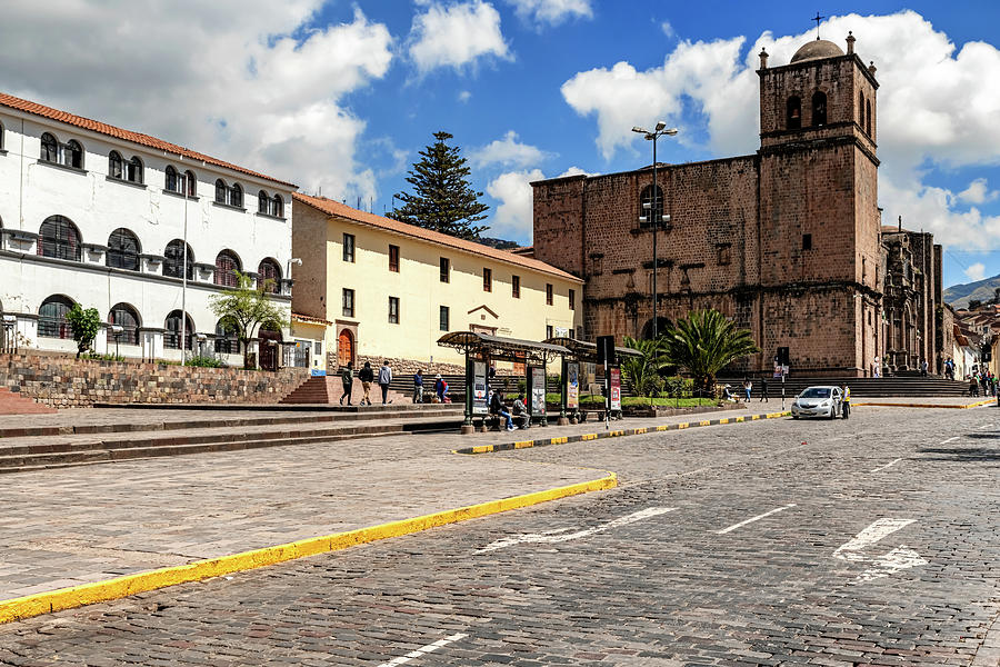 San Francisco Convent In Cusco, Peru. Photograph