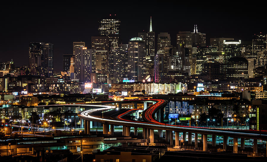 San Francisco Photograph by Copyright Lorenzo Montezemolo